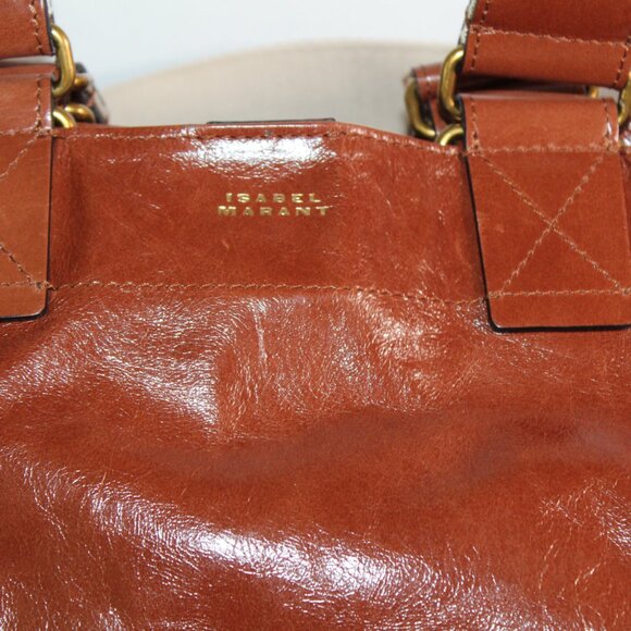 Isabel Marant Brown Leather Tote - Picture 7 of 10